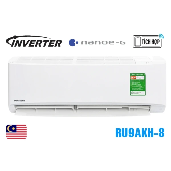 Điều Hòa Panasonic 9000BTU 1 Chiều Inverter RU9AKH-8